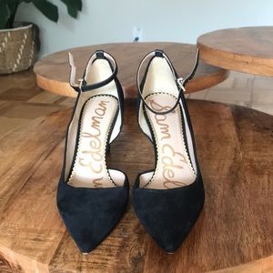 Sam Edelman closed-toed with strap heel. Size 7.